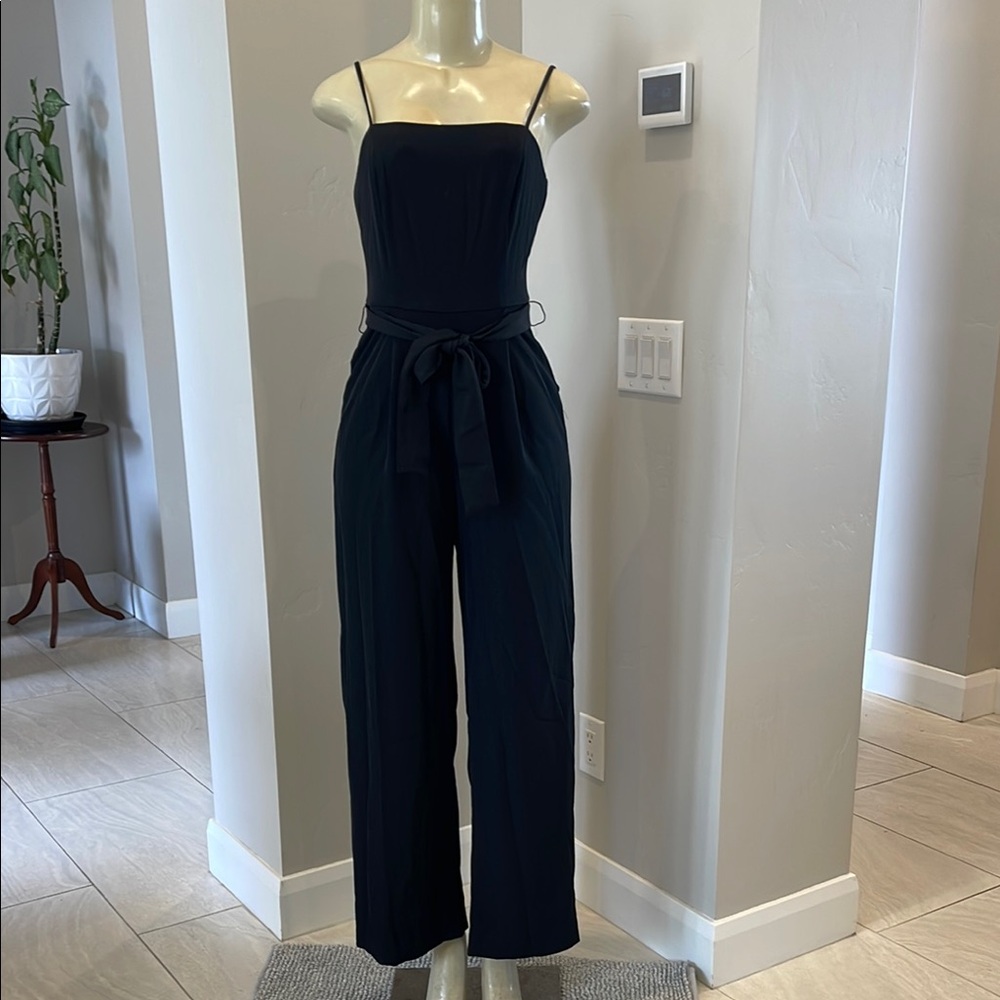 Nine West Elegant Black wide leg Jumpsuit women’s romper size XS